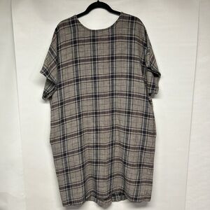 Plaid Casual Women's Dress
